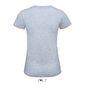 Camiseta Regent Fit Fitted Crewneck Para Mulheres - Azul Claro - España 