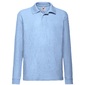 Camisa Pólo Infantil Manga Comprida Piqué Fruit Of The Loom (Azul Celeste) Camisa Pólo Infantil Manga Comprida Piqué Fruit Of The Loom (Azul Celeste)