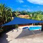 Toldo Vela Triangular Insma Camping Gotgelif (3x3x4.3m - 300d 160gsm ) - Azul - Toldo Vela 