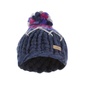Crianças/ Crianças Ellery Bobble Hat Trespass (Marinha / Purple Rain) - Roxo Crianças/ Crianças Ellery Bobble Hat Trespass (Marinha / Purple Rain) - Roxo