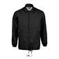 Sacramento Unisex Windbreaker Jacket With Snap Fasteners - Preto - España Sacramento Unisex Windbreaker Jacket With Snap Fasteners - Preto - España