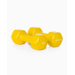 Mancuernas De Vinilo Boomfit 3kg - Amarillo Mancuernas De Vinilo Boomfit 3kg - Amarillo