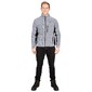 Jaqueta De Velo De Zíper Completa Para Homens Jynx Trespass (Listra De Platina) - Cinzento Jaqueta De Velo De Zíper Completa Para Homens Jynx Trespass (Listra De Platina) - Cinzento