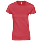 Camiseta De Manga Corta Gildan - Rojo 