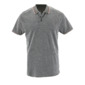 Paname Men's Marbled Polo Shirt - Cinzento/Vermelho 