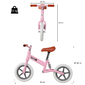 Homcom Bicicleta Sin Pedales Para Entrenar El Equilibrio Homcom Bicicleta Sin Pedales Para Entrenar El Equilibrio