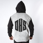 Sudadera Ohs Zip Hoodie Fran Cindy - gris/negro Sudadera Ohs Zip Hoodie Fran Cindy - gris/negro