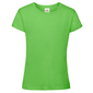 T-shirt Fruit Of The Loom Sofspun (Pack De 2) - Verde Fluor 