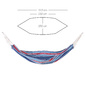 Hamaca Colgar 210 X 150 Cm Camping 70% Algodon Azul Hamaca Colgar 210 X 150 Cm Camping 70% Algodon Azul