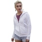 Sudadera Con Capucha Fruit Of The Loom - Blanco - Casual Mujer 