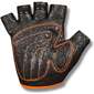 Guantes Fitness De Elastano Malla Y Gamuza Indigo - Negro/Naranja Guantes Fitness De Elastano Malla Y Gamuza Indigo - Negro/Naranja