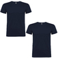 2 Camisetas Manga Corta Roly - Azul Marino 2 Camisetas Manga Corta Roly - Azul Marino