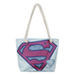 Bolsa De Praia Superman 64332 Dc Comics - Azul 