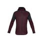 Sudadera  Under Armour Unstoppable Move Fullzip Hoodie 1320705-600 - burgundy - Hombres, Burgundy, Sudadera 