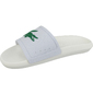 Chanclas Lacoste Croco Slide - blanco - Chanclas Hombre 