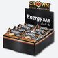 Energy Bar Crown Sport Nutrition Sabor Doble Chocolate, 12 X 60 G - Barrita Energética De Avena Energy Bar Crown Sport Nutrition Sabor Doble Chocolate, 12 X 60 G - Barrita Energética De Avena