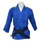 Kimono De Judo adidas Contest Riscas "yellow Fluor" - Amarelo Flúor/Azul Marinho 