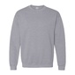 Sudadera De Cuello Redondo Con Mezcla De Tejidos Gildan - Gris Sudadera De Cuello Redondo Con Mezcla De Tejidos Gildan - Gris