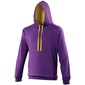 Sudadera Con Capucha Modelo Varsity Awdis