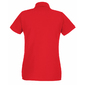Polo De Manga Curta Premium Fruit Of The Loom - Vermelho 