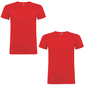 2 Camisetas Manga Corta Roly - Rojo 2 Camisetas Manga Corta Roly - Rojo