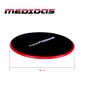 Newpower-discos Deslizantes Fitness Con Doble Cara(ø18cm) Para Mejorar Coordinación Y Equilibrio. - Negro/Rojo 