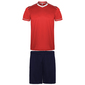 Conjunto Deportivo United Camiseta Y Pantalón - Azul/Rojo 