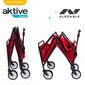 Carro Plegable Para Playa Aktive Beach - Rojo Carro Plegable Para Playa Aktive Beach - Rojo
