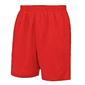 Pantalones Cortos Para Deporte Modelo "just Cool" Para Niño Awdis (Rojo)