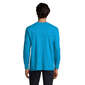 Camiseta Cuello Redondo Manga Larga Sols Monarch - Azul - Monarch Ultramarino L Camiseta Cuello Redondo Manga Larga Sols Monarch - Azul - Monarch Ultramarino L