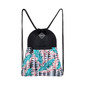 Gymsack Roxy Watery Bright White Geo Palms Gymsack Roxy Watery Bright White Geo Palms