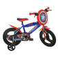 Bicicleta Criança Marvel Captain America 14 Polegadas 4-6 Anos - Azul Bicicleta Criança Marvel Captain America 14 Polegadas 4-6 Anos - Azul