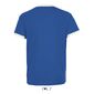 Camiseta Esportiva Kids Short Sleeve Bicolour Kids - Azul Real 