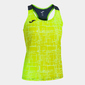 Camiseta Tirantes Joma Elite Viii - Amarillo/Azul - Camiseta Tirantes Mujer Camiseta Tirantes Joma Elite Viii - Amarillo/Azul - Camiseta Tirantes Mujer