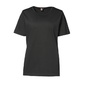 Camiseta De Manga Corta De Calado Con Ajustado Medio Id Time - Negro Camiseta De Manga Corta De Calado Con Ajustado Medio Id Time - Negro