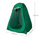 Tienda Ducha Cambiador Para Camping Con Suelo Aktive 150x150x190 Cm Verde Tienda Ducha Cambiador Para Camping Con Suelo Aktive 150x150x190 Cm Verde