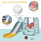 Columpio Tobogán Infantiles Homcom 331-005 - Multicolor Columpio Tobogán Infantiles Homcom 331-005 - Multicolor