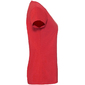 Camiseta Premium Ringspun Para Mulheres/ladies Fruit Of The Loom (Crimson) - Vermelho 