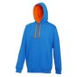 Sudadera Con Capucha Modelo Varsity Awdis