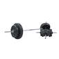 Conjunto Barra Olímpica E 2 Halteres 90 Kg - Preto Conjunto Barra Olímpica E 2 Halteres 90 Kg - Preto