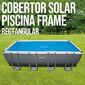 Cobertor Solar Para Piscinas Rectangulares Intex - Azul Cobertor Solar Para Piscinas Rectangulares Intex - Azul