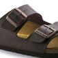 Sandalias Planas Birkenstock Arizona Bf Dark Brown - marron Sandalias Planas Birkenstock Arizona Bf Dark Brown - marron