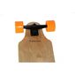 Skateboard Eléctrico Airel Con Mando, Potencia Motor: 250 W, Monopatin Eléctrico Longboard Electrico - Marron 
