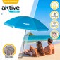 Sombrilla Playa 180 Cm Con Protección Uv50 Aktive Beach Sombrilla Playa 180 Cm Con Protección Uv50 Aktive Beach