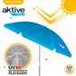 Sombrilla Playa 180 Cm Con Protección Uv50 Aktive Beach Sombrilla Playa 180 Cm Con Protección Uv50 Aktive Beach