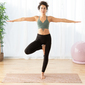 Esterilla Yoga, Esterilla Fitness, De Yute, Rosa, 10 X 10 X 61cm - Morado Claro 
