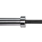 Barra Olímpica Pro Hard Chromed 20 Kg - Gris/Negro - Barra Crossfitness 8 Rodamientos Barra Olímpica Pro Hard Chromed 20 Kg - Gris/Negro - Barra Crossfitness 8 Rodamientos