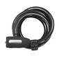 Candado De Cable En Espiral Serfas Con Soporte Y Llave Kl-15 - Negro - Serfas Candado De Cable En Espiral Serfas Con Soporte Y Llave Kl-15 - Negro - Serfas