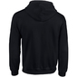Sudadera Con Cremallera Y Capucha Modelo Blend Unisex Hombre Mujer Deporte/gimnasio Gildan (Negro) - Negro Sudadera Con Cremallera Y Capucha Modelo Blend Unisex Hombre Mujer Deporte/gimnasio Gildan (Negro) - Negro