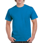 Camiseta Básica De Manga Corta Gildan Heavy Cotton 100% Algodón Gordo - Azul Royal 